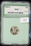 1944-S Mercury Dime MS67