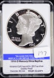 1916-D REPLICA Mercury Dime Silver Proof