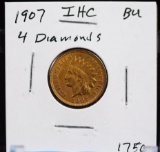 1907 Indian Head Cent BU