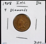 1908 Indian Head Cent BU