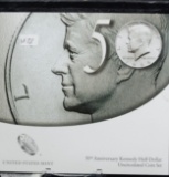 Kennedy Half Dollar 50th Anniversary UNC Coin Set