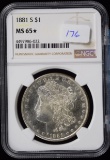 1881-S Morgan Dollar NGC MS-65 Star