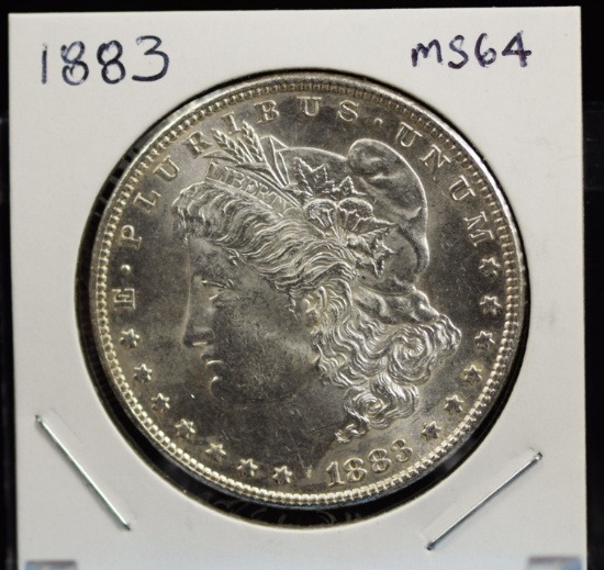 1883 Morgan Dollar MS64