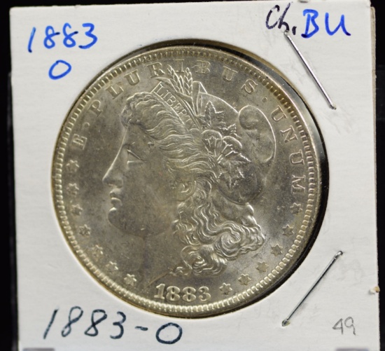 1883-O Morgan Dollar CH BU