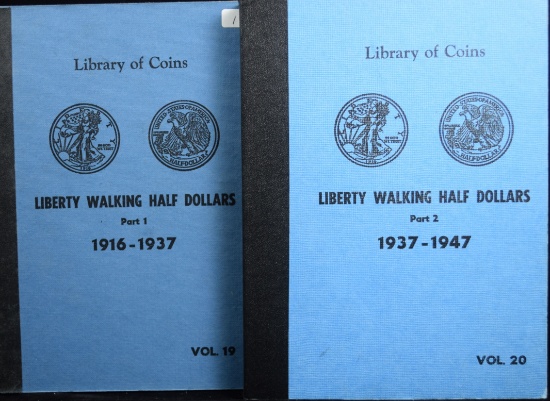 1916-1947-D Complete Walking Liberty Book Good-AU