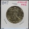 1947 Walking Half Dollar Choice BU