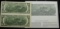 Display 2 Uncut $2 Bills Series 1976 Neat Gift