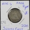 1875-S Twenty Cent Piece VG