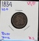 1834 Bust Dime VF/F Large 4 R3