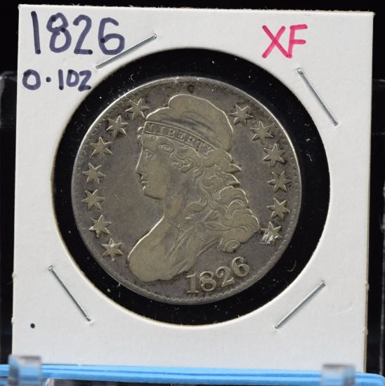 1826 Bust Half Dollar XF