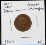 CWT George Washington Bust XF