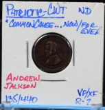 CWT Andrew Jackson 135/440 VF/XF