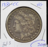 1881-CC Morgan Dollar VG