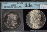 1880-O Morgan Dollar GEM UNC MS65