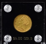 1902 $5.00 Gold Liberty