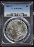 1881-S Morgan Dollar PCGS MS-65