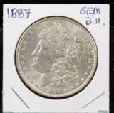 1887 Morgan Dollar GEM BU