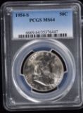 1954-S Franklin Half Dollar PCGS MS-64