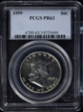 1959 Proof Franklin Half Dollar PCGS PR-63