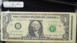 17 Star Notes $1 Federal Reserve Notes