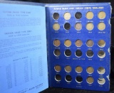 Indian Head Cent Book Many Dates & pages damaged