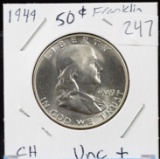 1949 Franklin Half Dollar CH/UNC