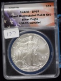 2007-W American Silver Eagle ANACS SP69