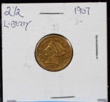 1907 $2.5 Gold Liberty