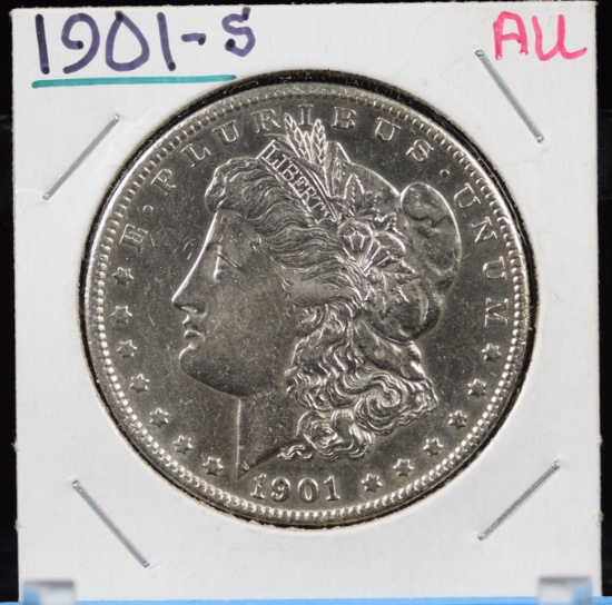 1901-S Morgan Dollar AU