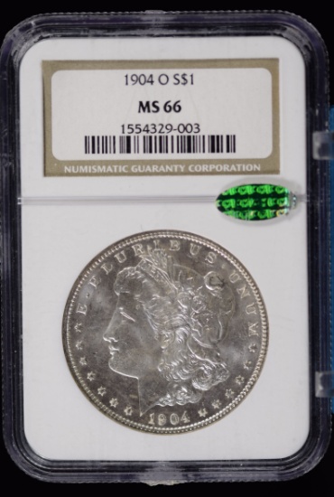 1904-O Morgan Dollar NGC MS-66 CAC