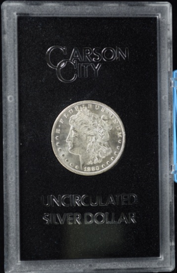 1880/79-CC Morgan Silver Dollar GSA MS65