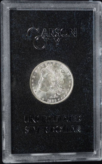 1883-CC Morgan Silver Dollar GSA MS65