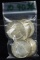 Bag of 10 Kennedy 90% Silver Halves Green