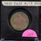1825 Half Cent with 13 Stars Copper Braided Hair Very Fine