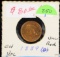 1889 Copper Indian Head Cent Uncirculated Indian Head