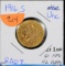 1916-S $5 Gold INDIAN Rare Date CH UNC