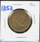 1852 Large Cent Fine Plus