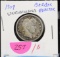 1909 Silver Barber Quarter Dollar Uncirculated