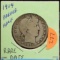 1914 Rare Date Barber Half Dollar Very Good Condition