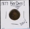 1877 Indian Head Cent Key Date