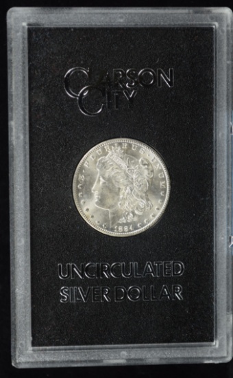 1884-CC GSA Morgan Dollar with Certificate