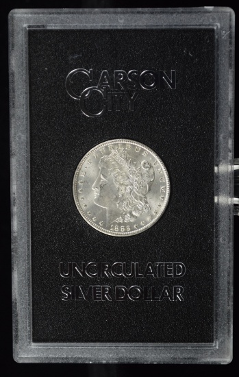 1882-CC Morgan Dollar GSA Holder MS 64