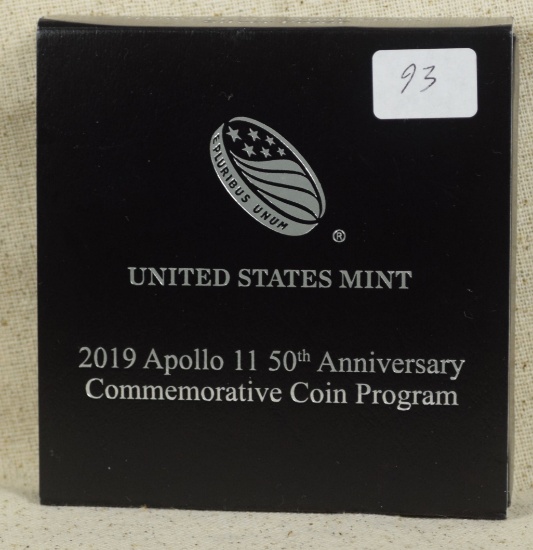 2019 Apollo 11 50th Anniversary $1 Silver Commemorative