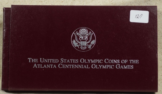 1995 Olympic Silver Proof Commemorative Track & Field