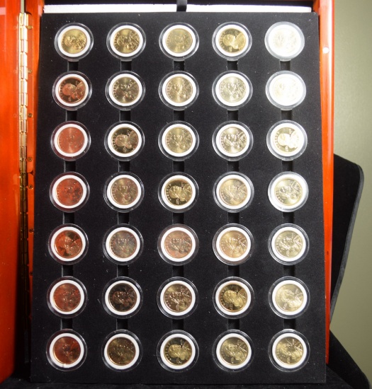 Complete Set of Sac Dollars in Cherry Box