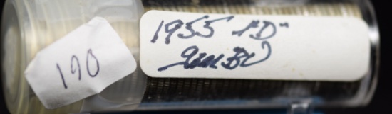 1955-D Silver Roosevelt UNC Roll