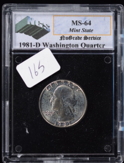 1981-D Washington Quarter NGS MS-64