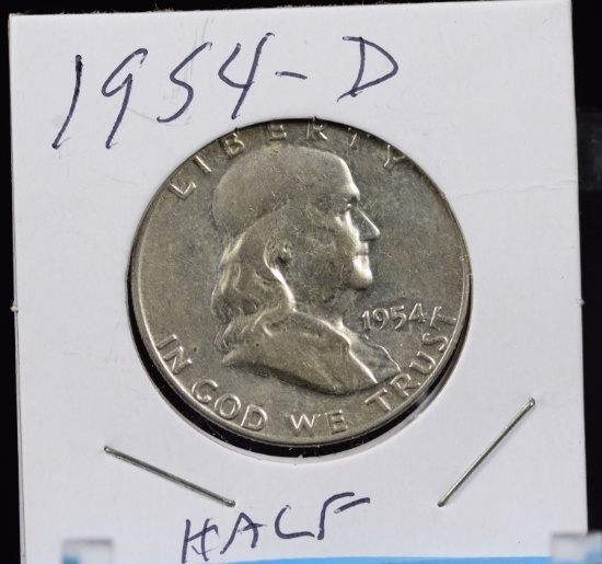 1954-D Franklin Half Dollar