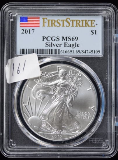 2017 American Silver Eagle PCGS MS-69