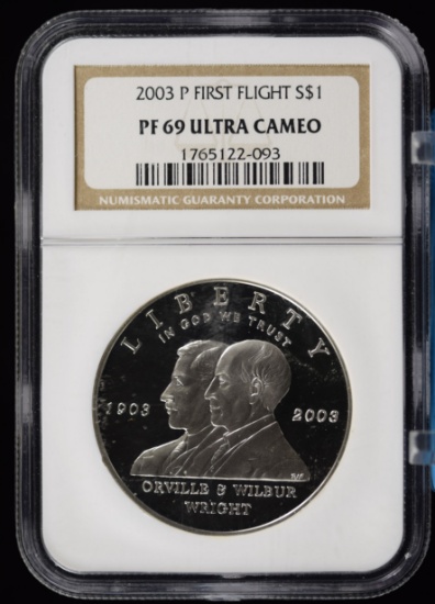 2003 First In Flight NGC PF-69 Ultra Cameo